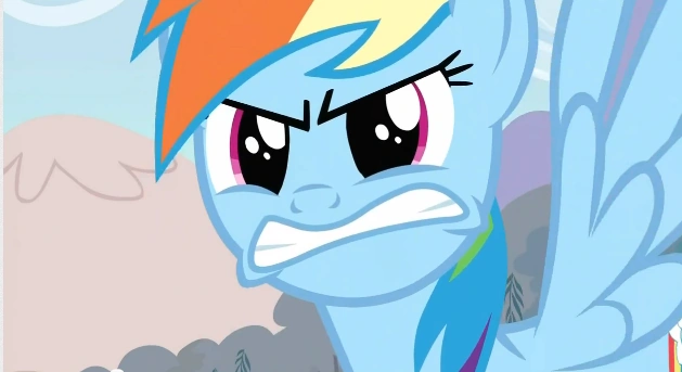 Image - Rainbow Dash angry S2E15.png - My Little Pony Friendship is