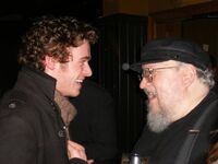 Richard Madden & George R.R. Martin