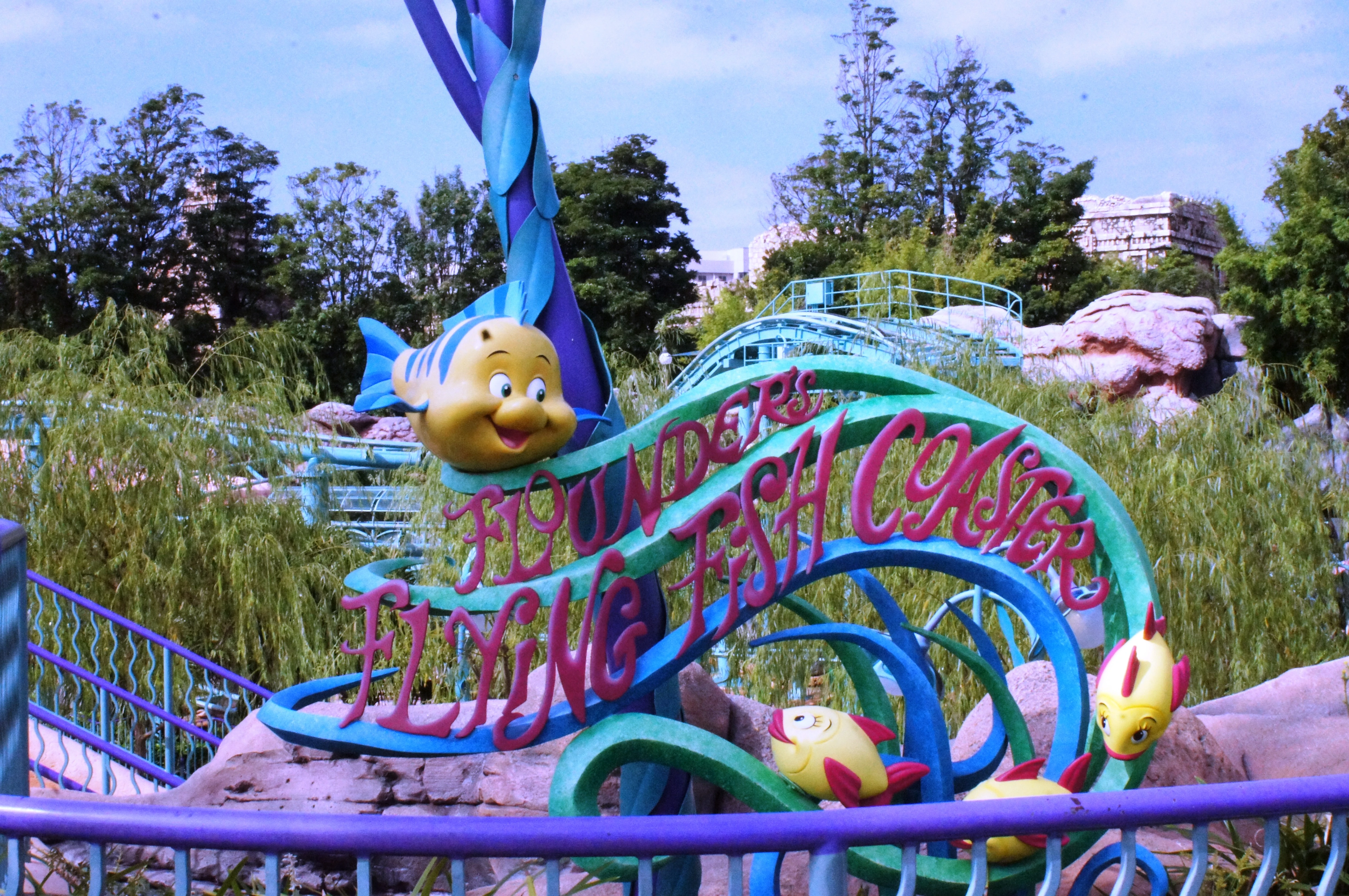 Flounder's Flying Fish Coaster Disney Wiki