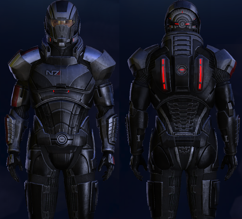 And I'd really like him in the N7 armor from the Mass Effect series pl...