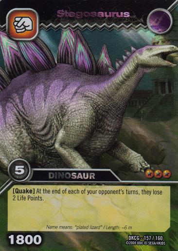 dinosaur king stegosaurus