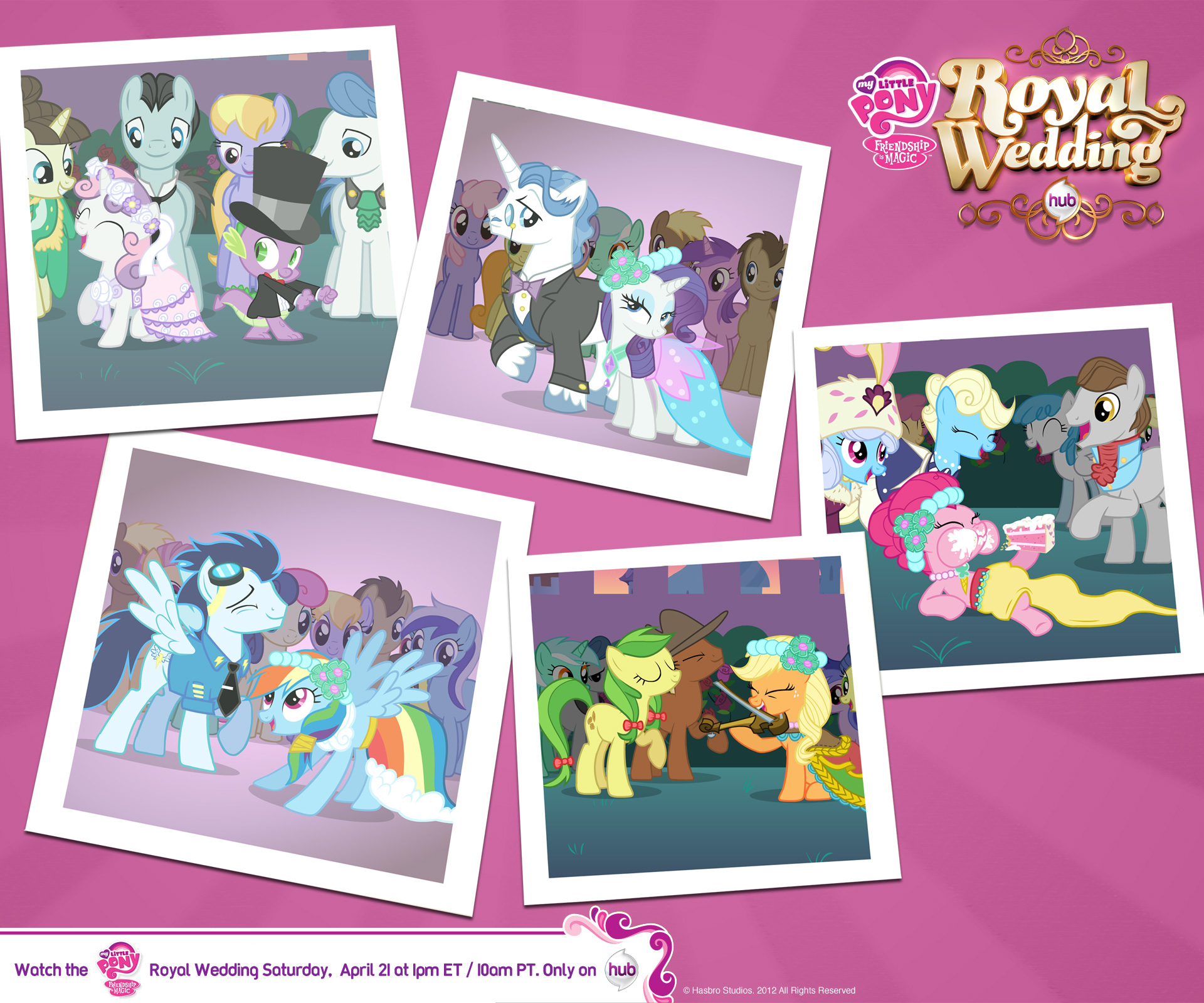 Image Canterlot Wedding Wallpaper 1.jpg My Little Pony Friendship