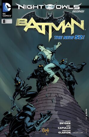 Cover for Batman #8 (2012)