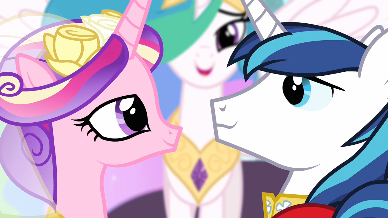 my little pony princess cadence and shining armor