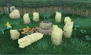 Cosmic Altar outside