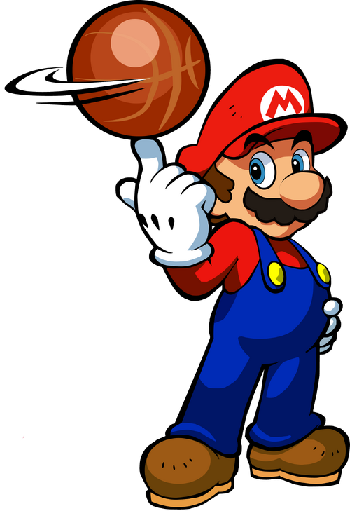 Image Mario Artwork Mario Hoops 3 On 3png The Nintendo Wiki Wii Nintendo Ds And All 0036