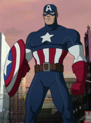 Image - Captain America USM.png - Ultimate Spider-Man Animated Series