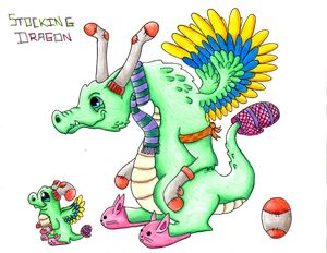 Stocking Dragon