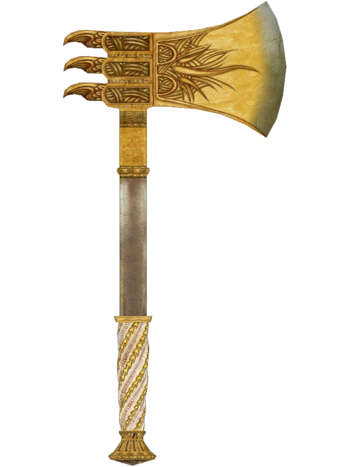 Golden War Axe - The Elder Scrolls Wiki
