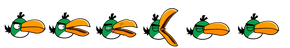Green bird spirites