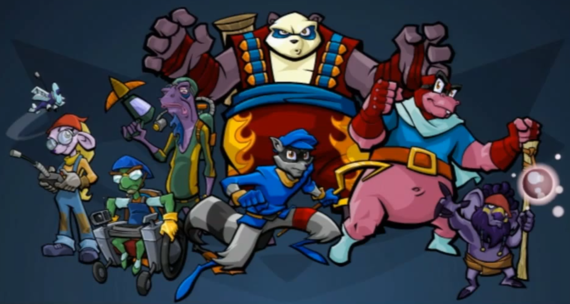 The Sly Cooper Gang Sly Gang Nerd Cave