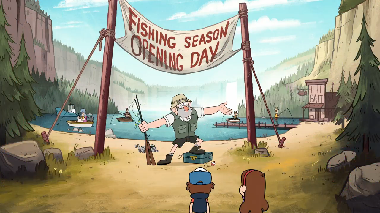 Fishing Season Opening Day Gravity Falls Wiki