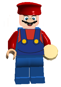 lego mario custom characters