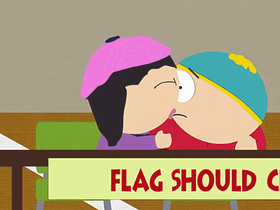 Archivo:Wendy besando a Cartman.gif - Wiki South Park - Wikia