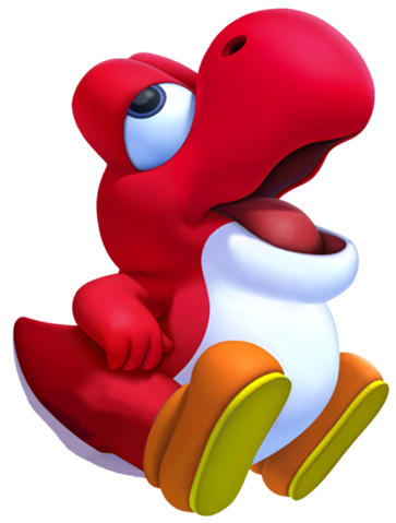 red yoshi toy