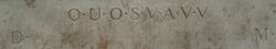 Shugborough inscription