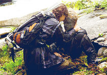 Katniss finds Peeta
