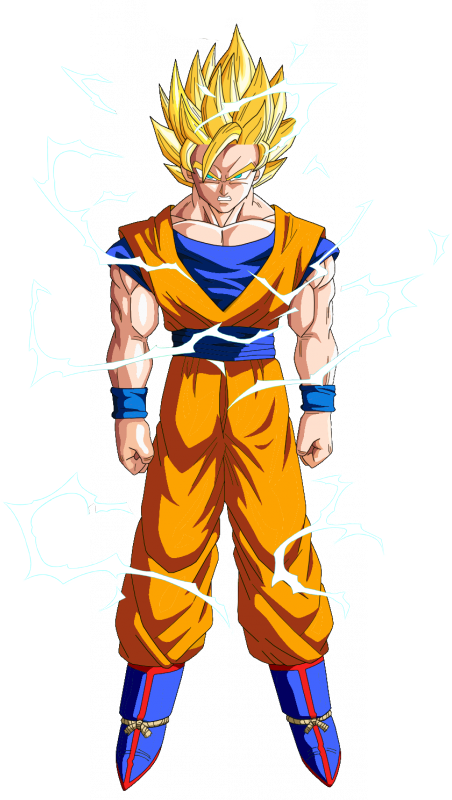 Como Se Hace Un Dibujo De Goku En Super Sayayin Imagui 