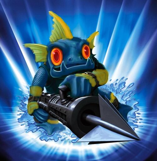 skylanders green gill grunt