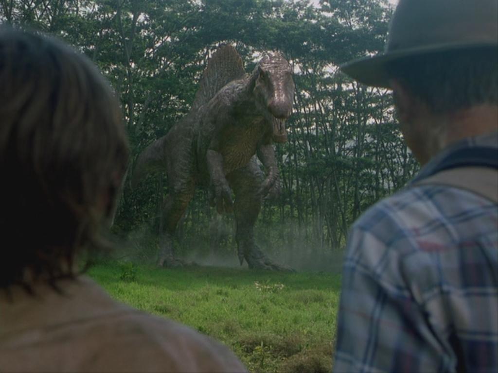 jurassic park 3 spinosaurus size