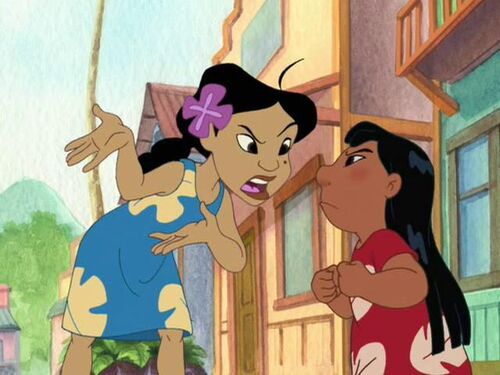 Image - Lilo And Penny Frighting.jpg - The Proud Family Wiki