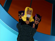Black Canary gagged