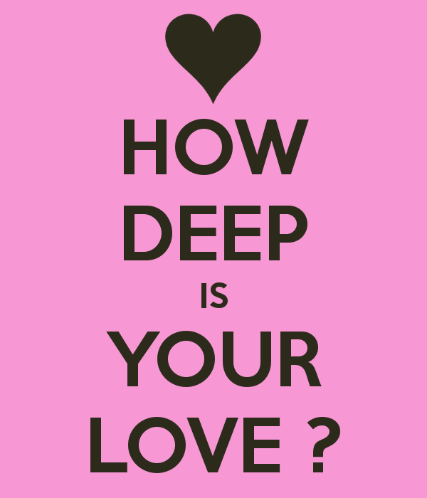 how deep is your love song wiki