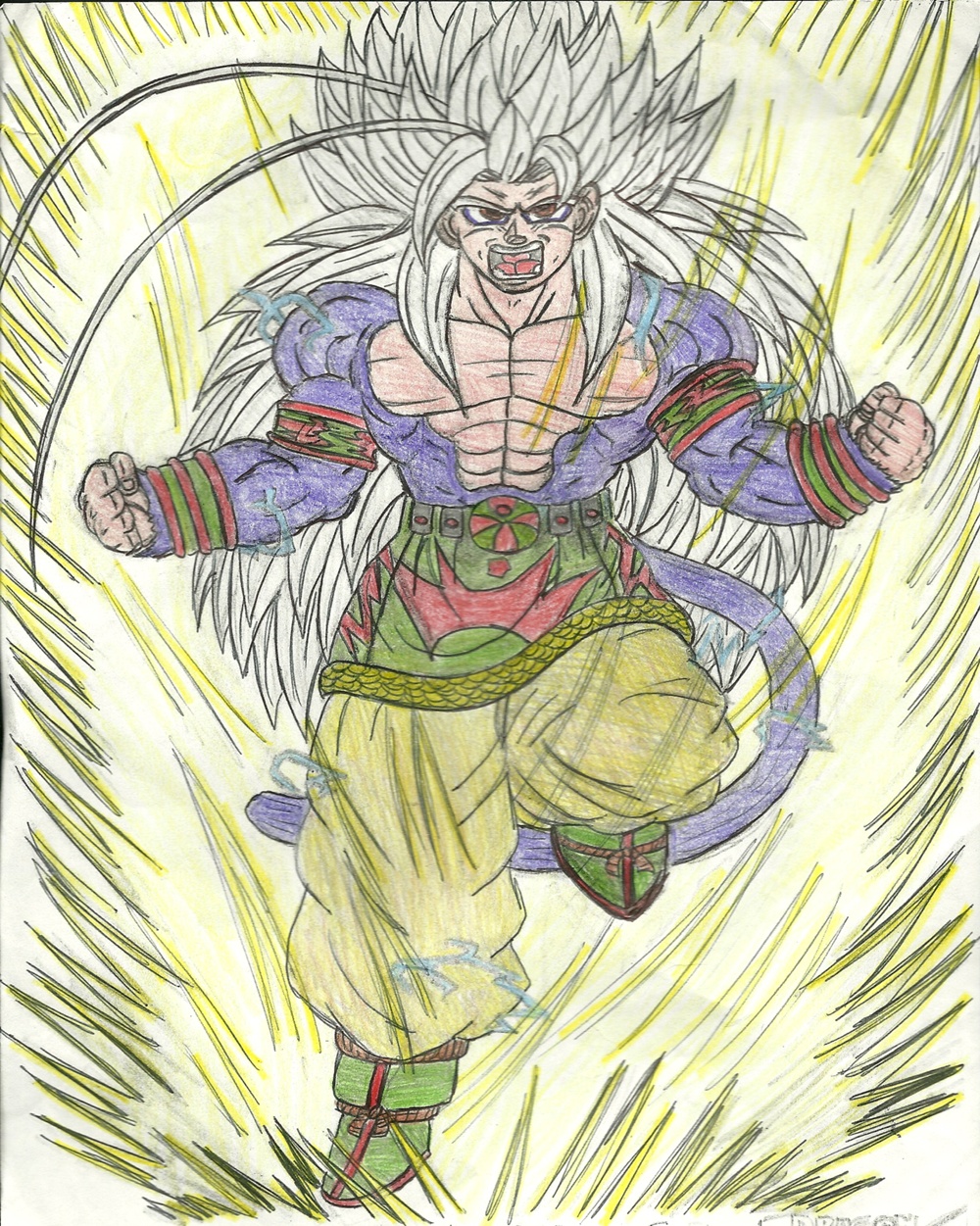 son goku super saiyan 5