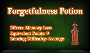 Forgetfullnesspotion