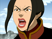 Azula grita