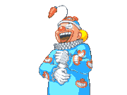 Moe Laughing
