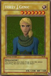 Holly Card