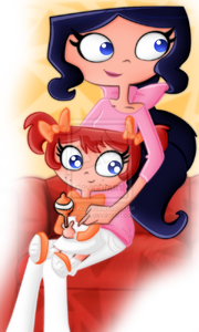 Mommy and Daughter by Phinabella123