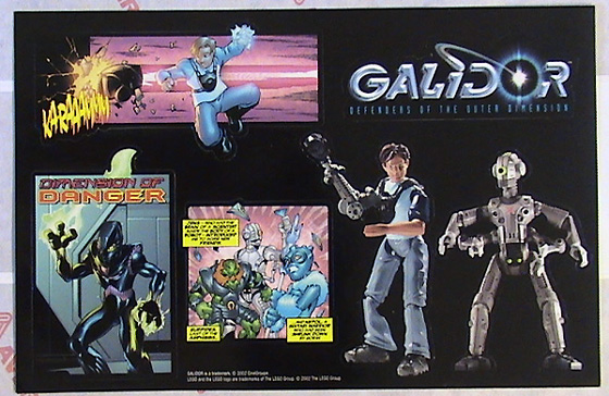 Sticker, Galidor - Defenders of the Outer Dimension