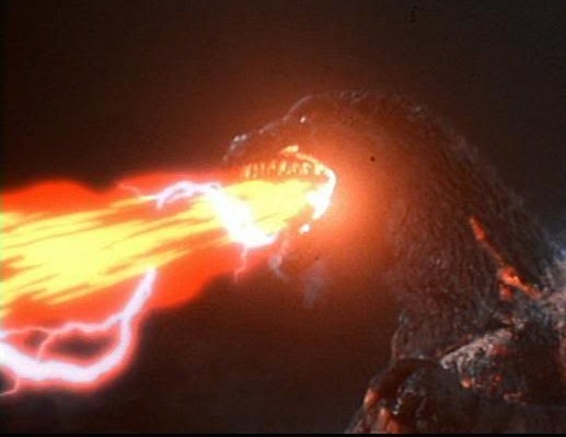 heat ray godzilla glow