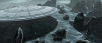 Weequay saucer landed