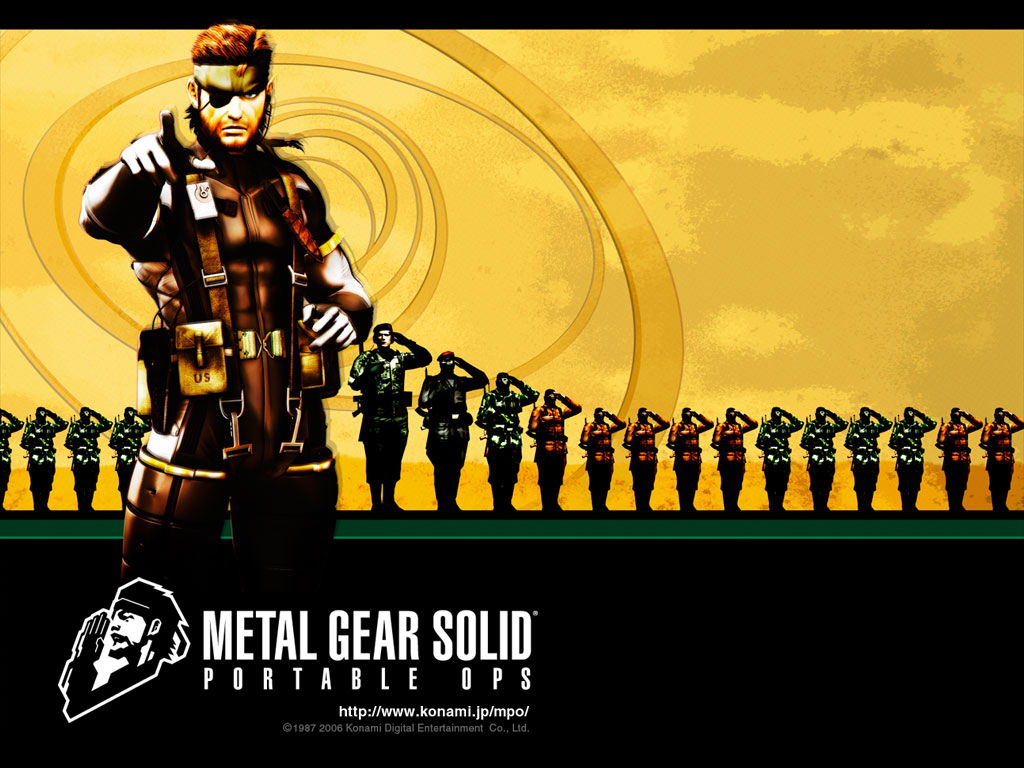 metal gear solid portable ops