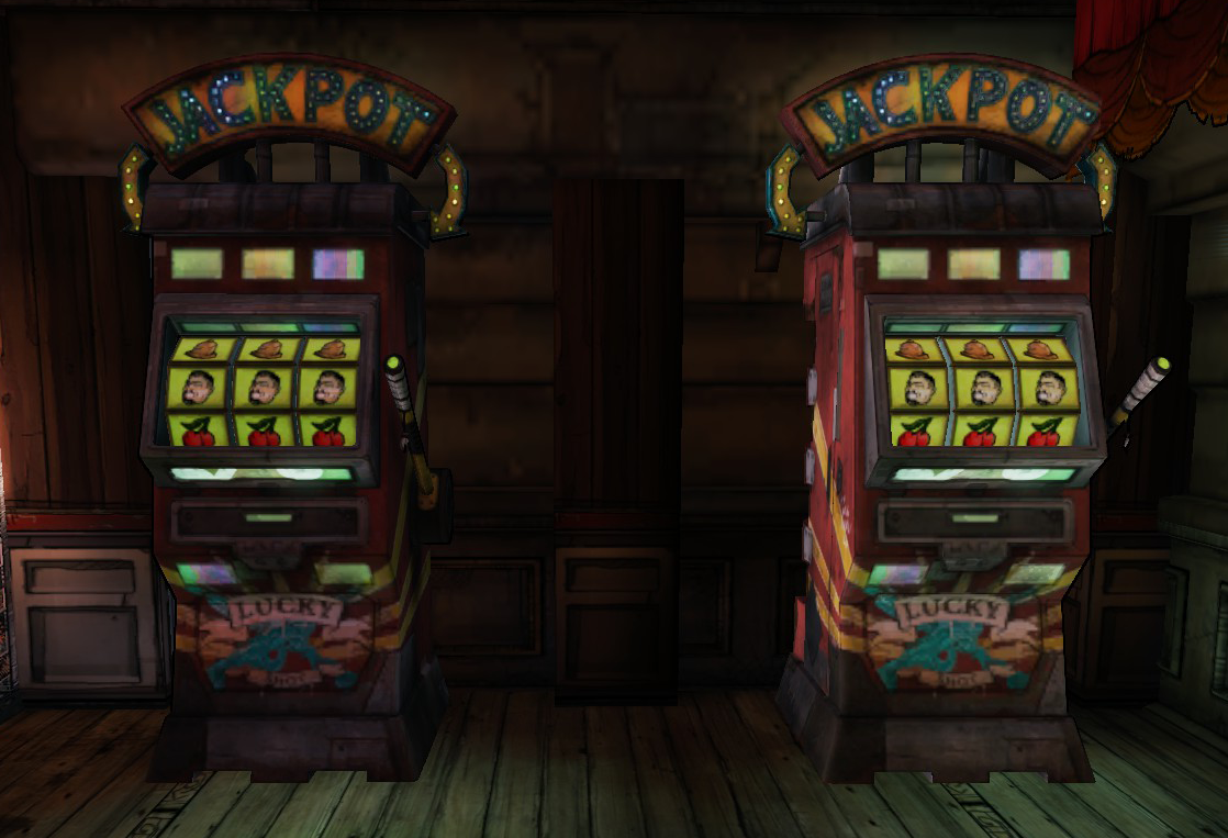 Borderlands 2 Conficirable Slot Machines