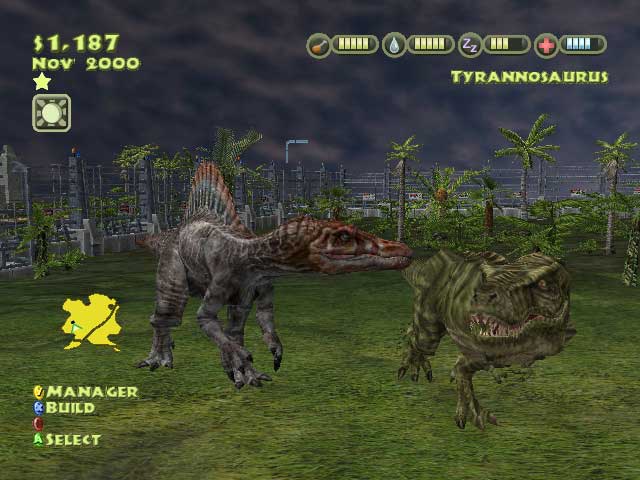 jurassic park operation genesis tyrannosaurus rex