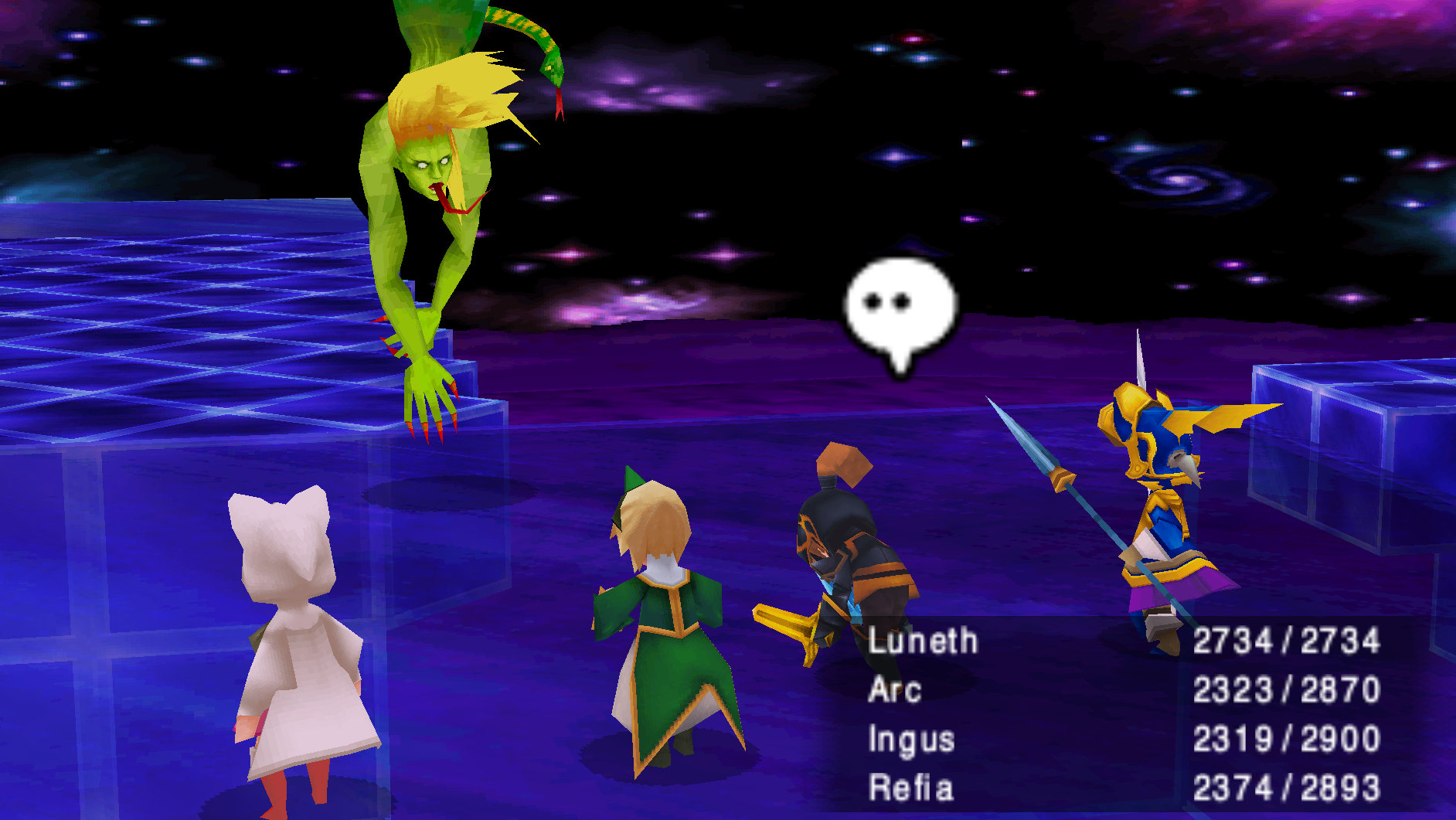 final fantasy iii psp differences