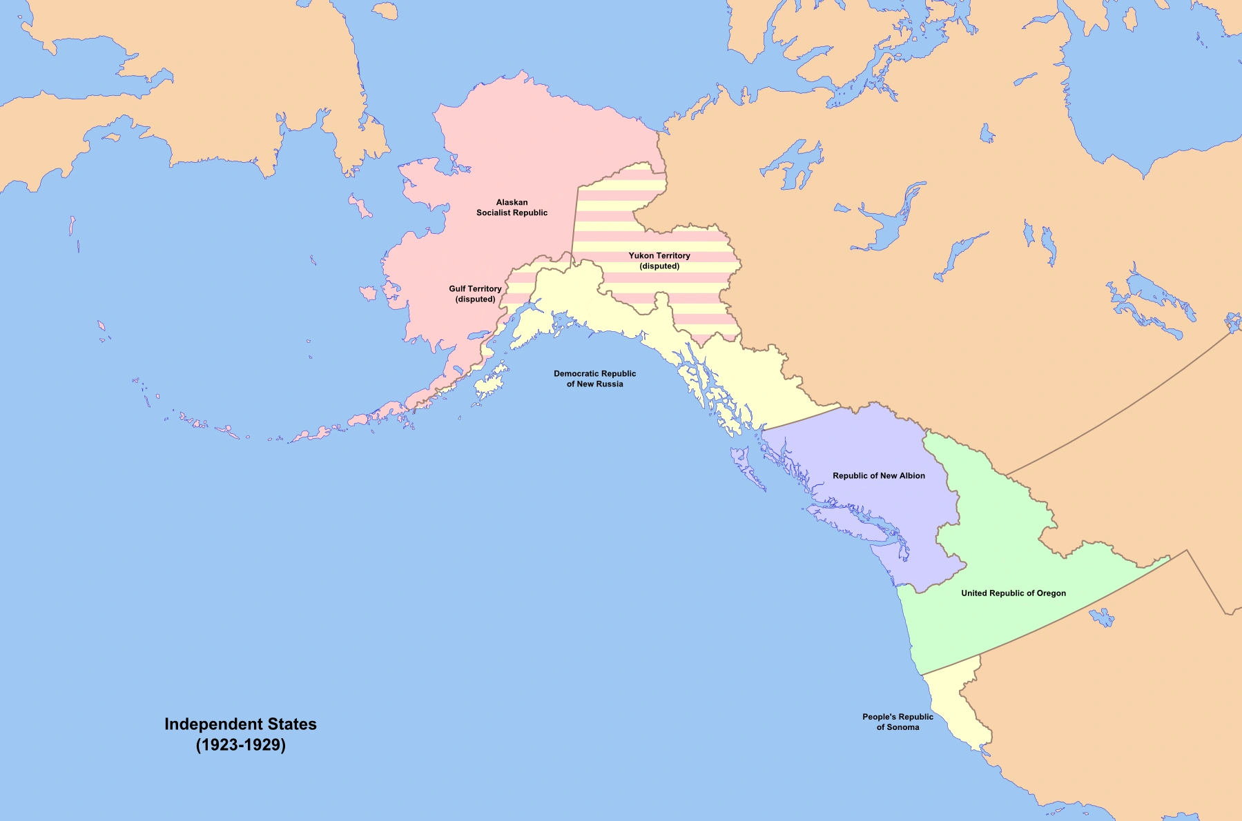Map Of Northwest United States And Canada - Printable Map