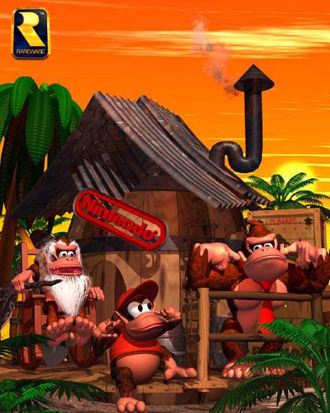 [Image: Cranky%27s_Cabin_Render_%28Donkey_Kong_Country%29.png]