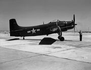 Douglas XBT2D-1 Skyraider prototype NACA