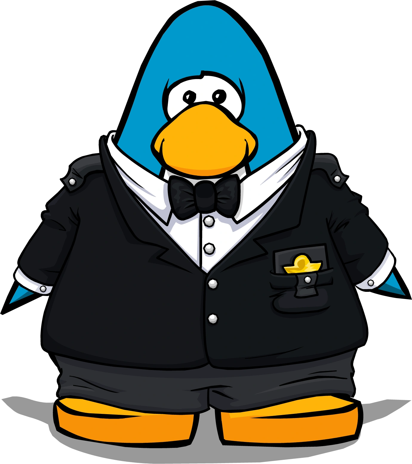 Image Classy Agent Outfit from a Player Card.PNG Club Penguin Wiki