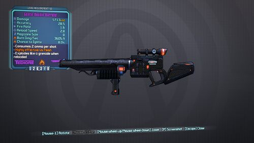 Borderlands 2 weapon equip slot 4