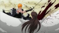 Ichigo defeats Aizen