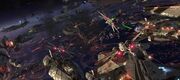 Arc170s battle