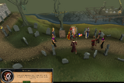 Zamorakian cultist celebration
