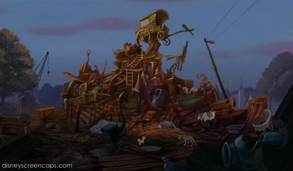 Image - The Junkyard.jpg - Lady And The Tramp Wiki