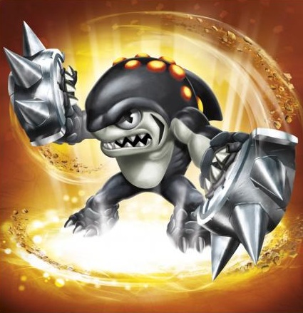 skylanders shark figure